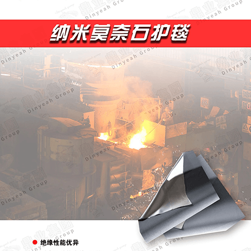 納米莫奈石護(hù)毯——1400°C高溫?zé)o畏！冶金噴濺克星，定制防護(hù)新標(biāo)桿